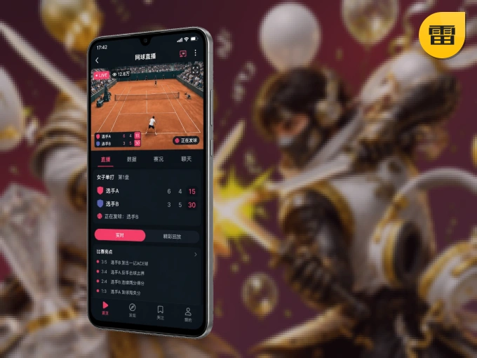 雷速 APP，装一次不再错过开赛